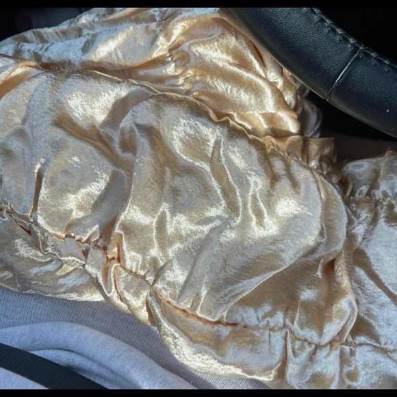 gold lucy in the sky dress - Picture 2 of 2